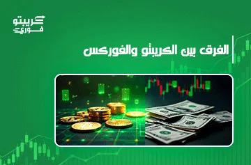 الفرق بين الكريبتو والفوركس